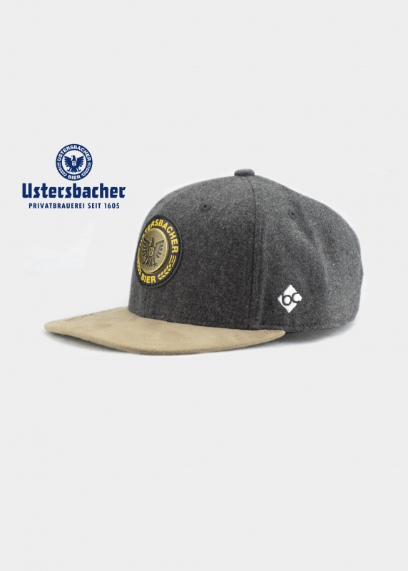 "Ustersbach" - grau (Snapback)